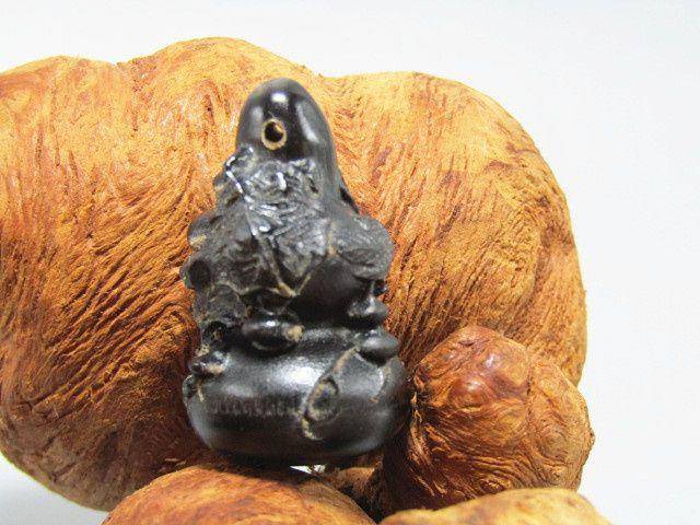 黑瞪LY角 福寿如意葫芦挂件 手工精制雕刻图8