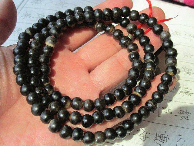 有些年头 甘哲 鱼子纹 108粒 链图2