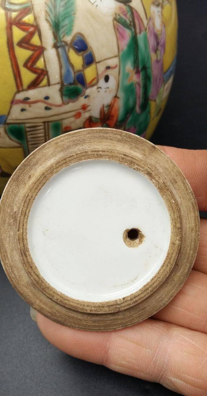 清同治粉彩茶壶图9