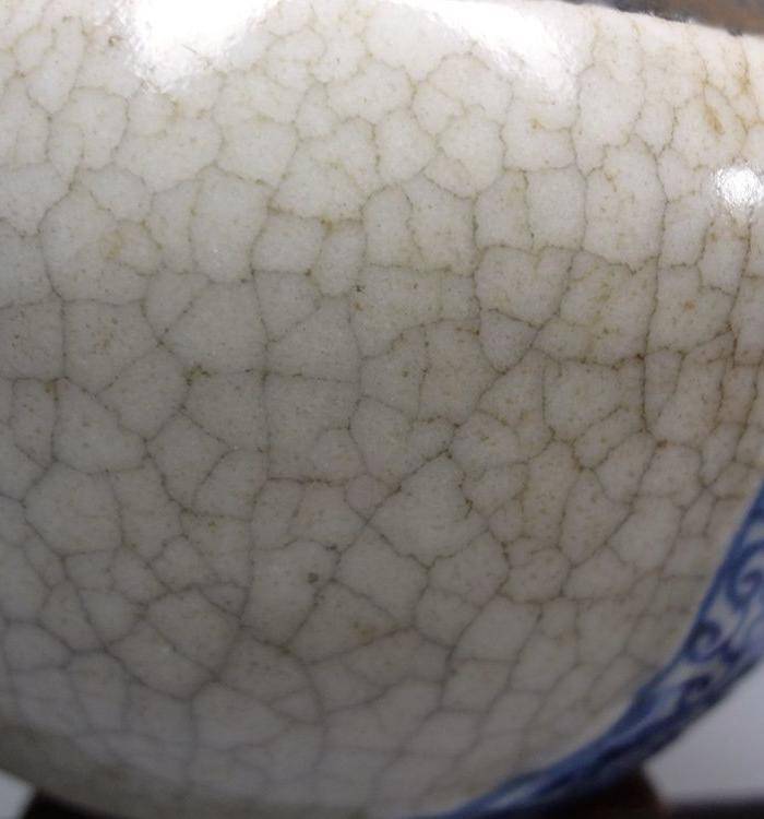 哥釉青花洗图6