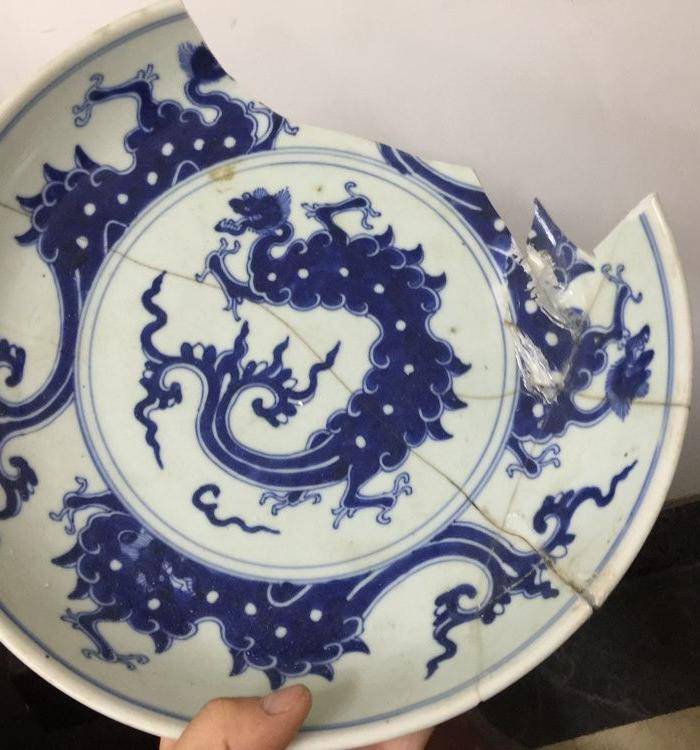康熙龙纹大盘图2
