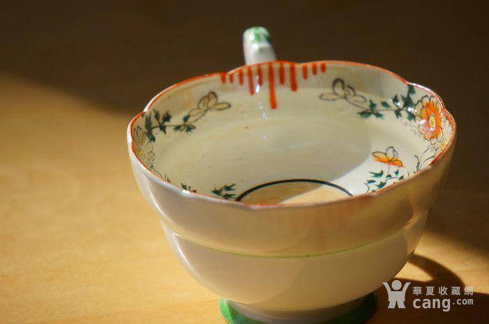 薄胎手绘粉彩茶杯图2
