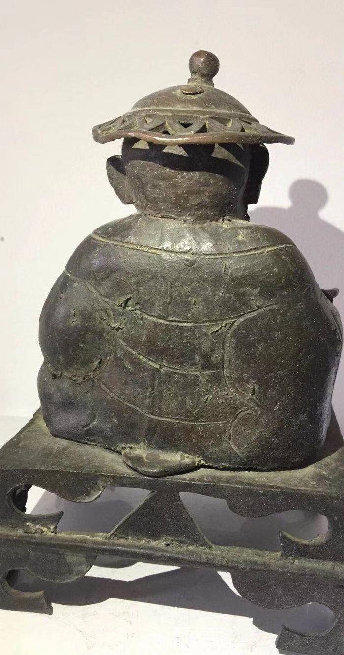 清代铜雕罗汉图2