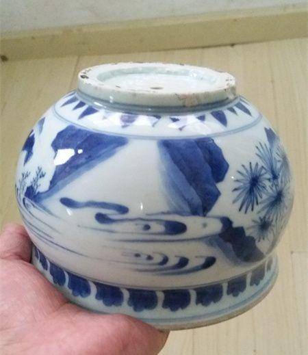 青花人物老器图2