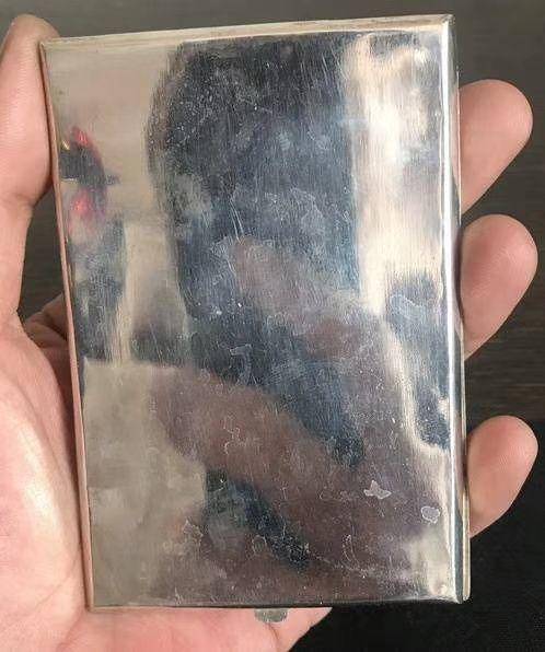 一个纯银龙纹盒子图5