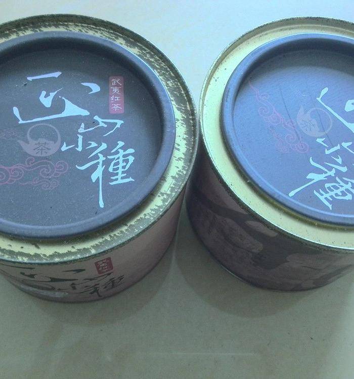旧藏武夷山正山小种二罐图4