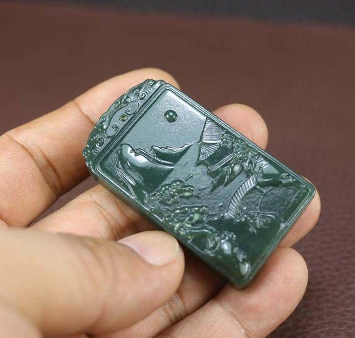 新疆和田玉 山居即景 挂牌,有权威鉴定证书!图6