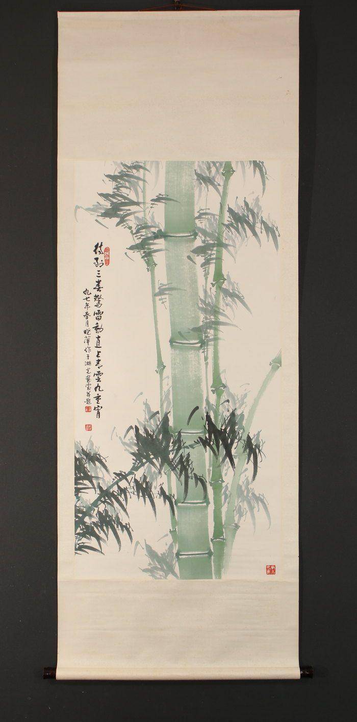 万晓萍作品,画竹图5