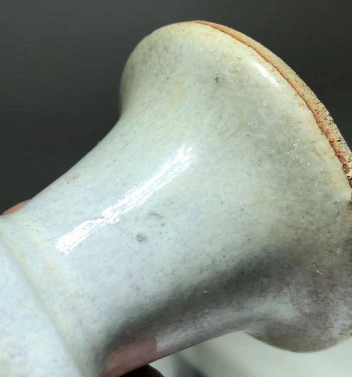 宋代 白瓷 灯展 造型端庄大方 开片非常漂亮 釉质很好图6