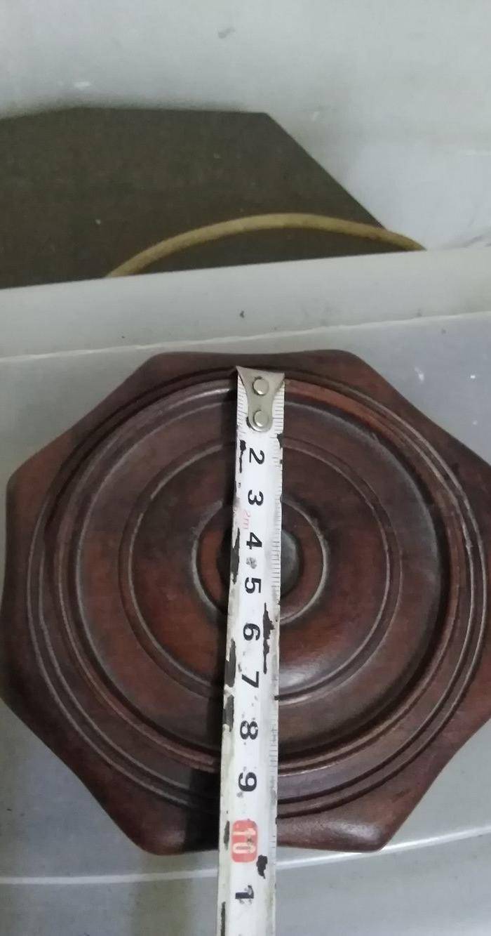 红木香炉底座图5