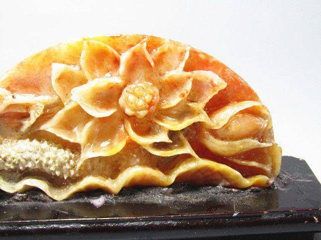 创汇时期寿山冻石 塘趣 摆件 手工精制雕刻图2