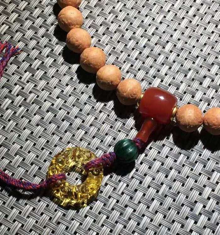 凤眼菩提 清宫富察皇后同款十八子手持图8