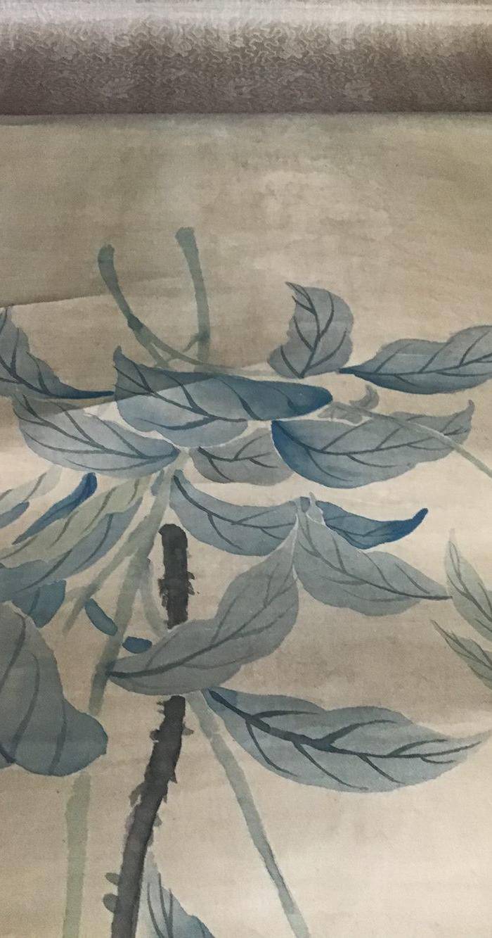 回流清代胡伟 绢本2米 大画图10