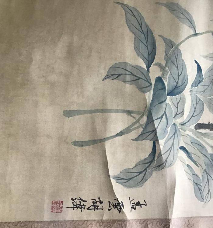 回流清代胡伟 绢本2米 大画图11