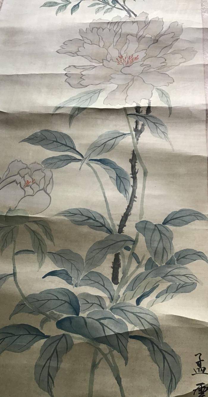 回流清代胡伟 绢本2米 大画图12