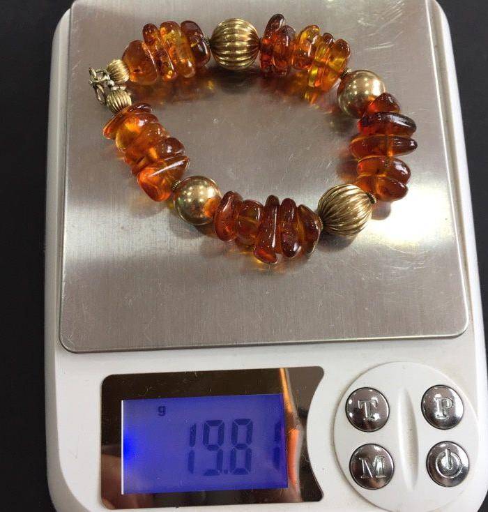 8014欧洲回流琥珀手串图9
