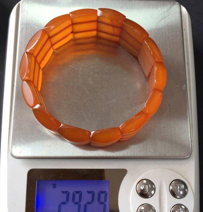 8025欧洲回流老蜜蜡手牌图11