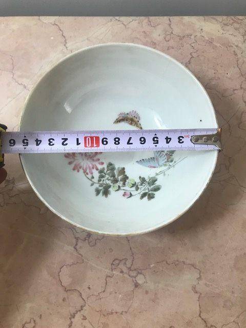 7005 民国 粉彩雪景大碗图10