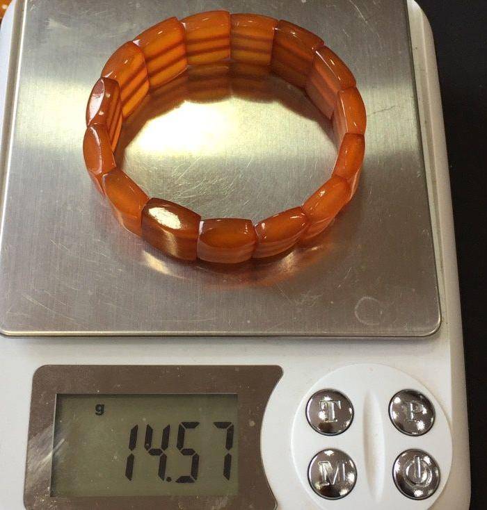 8042欧洲回流蜜蜡手牌图8