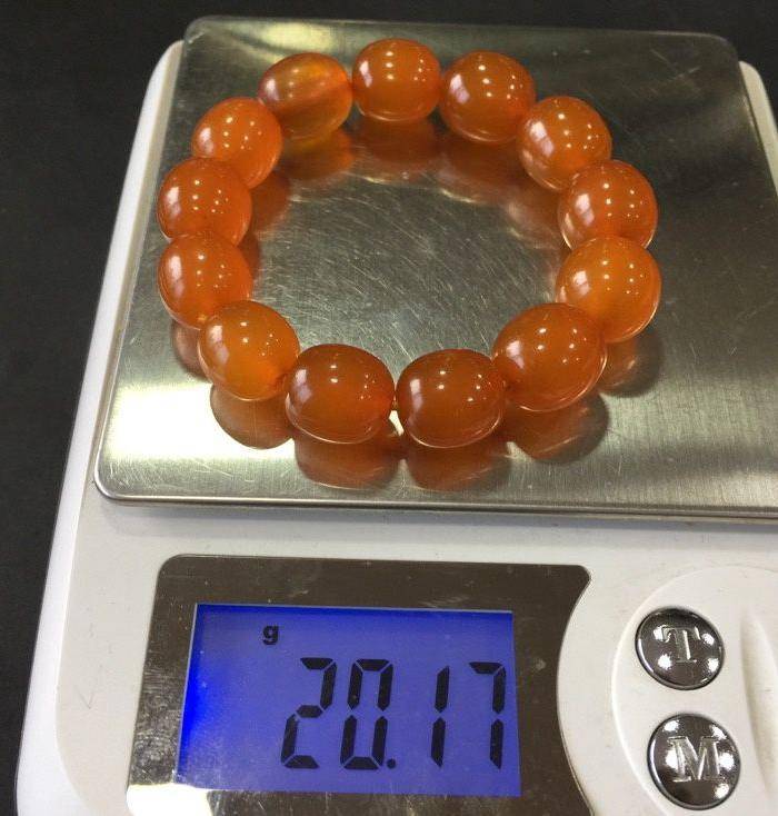 8053欧洲回流蜜蜡手串图9