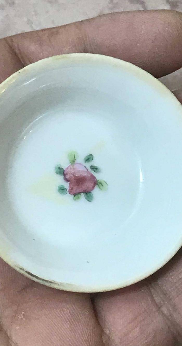 7006 清 粉彩荷塘秋色压手杯图5