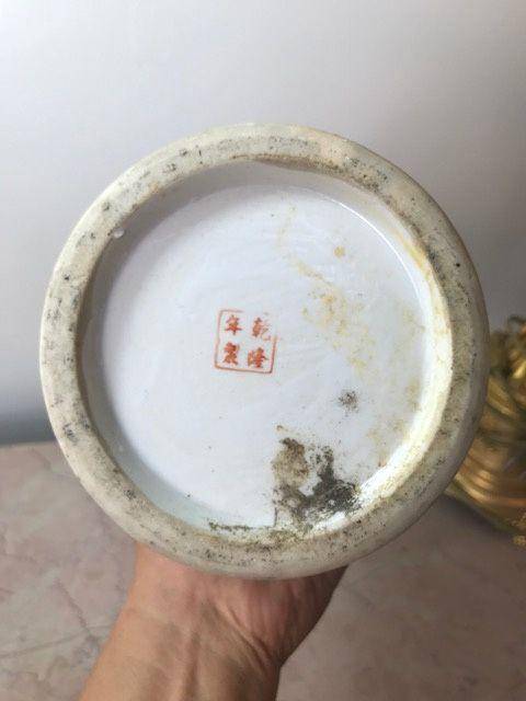 7012 民国粉彩大吉帽筒图9