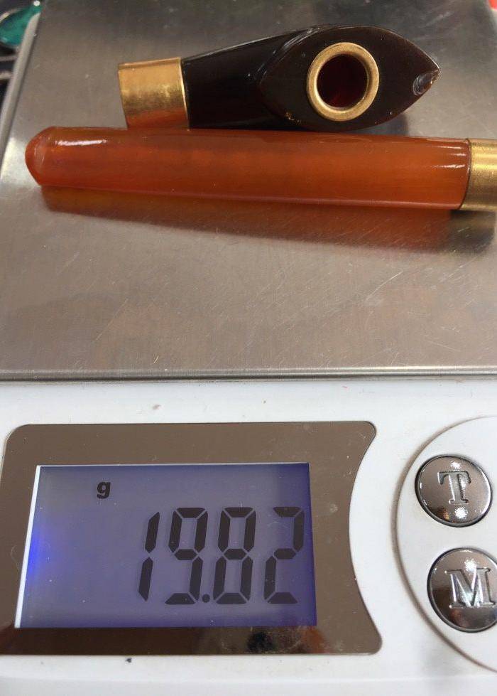 8062欧洲回流蜜蜡烟嘴图9