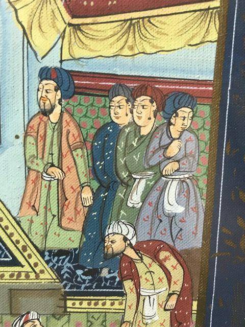 7023 印度十九世纪宫廷绘画图5