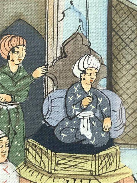 7023 印度十九世纪宫廷绘画图6