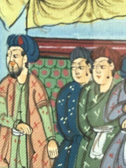7023 印度十九世纪宫廷绘画图8