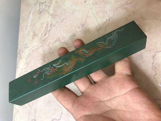 7024 民国大漆龙纹镇纸图4