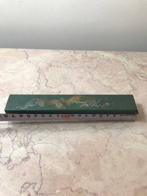 7024 民国大漆龙纹镇纸图8