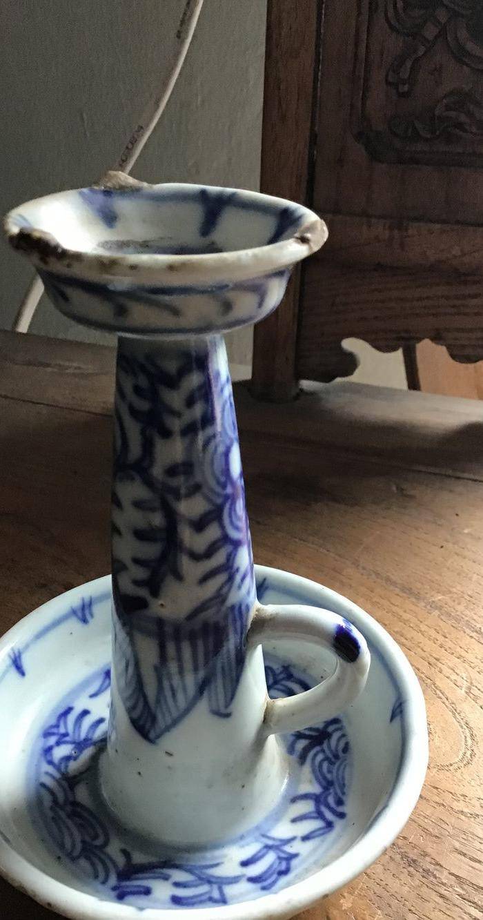 嘉庆青花灯图3