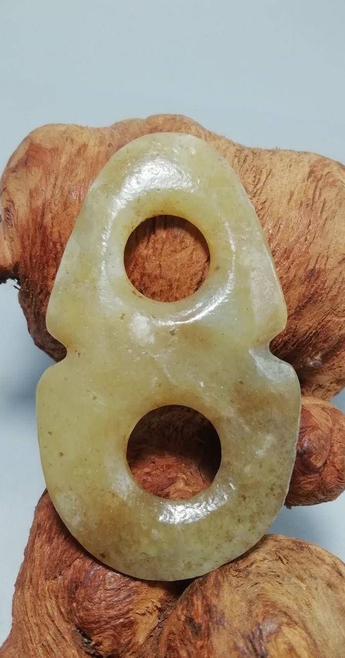 宋辽时期 和田糖玉 辟邪祈福 玉挂件 包浆熟厚图5