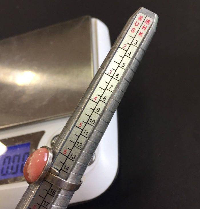 8078欧洲回流835老银嵌宝石戒指图8
