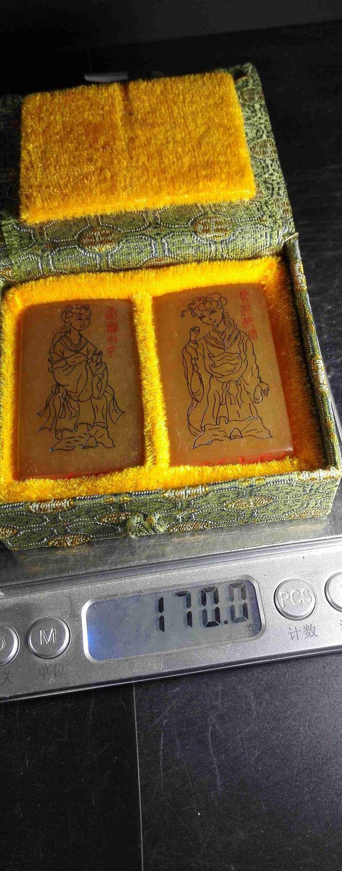 寿山章子一对图7