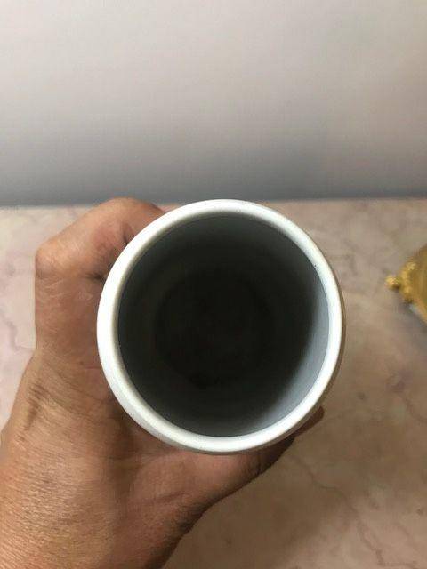 7028 德国梅森红龙系列龙纹象腿瓶图7
