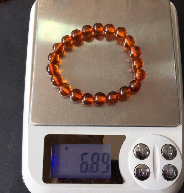 8099欧洲回流老琥珀手串图12