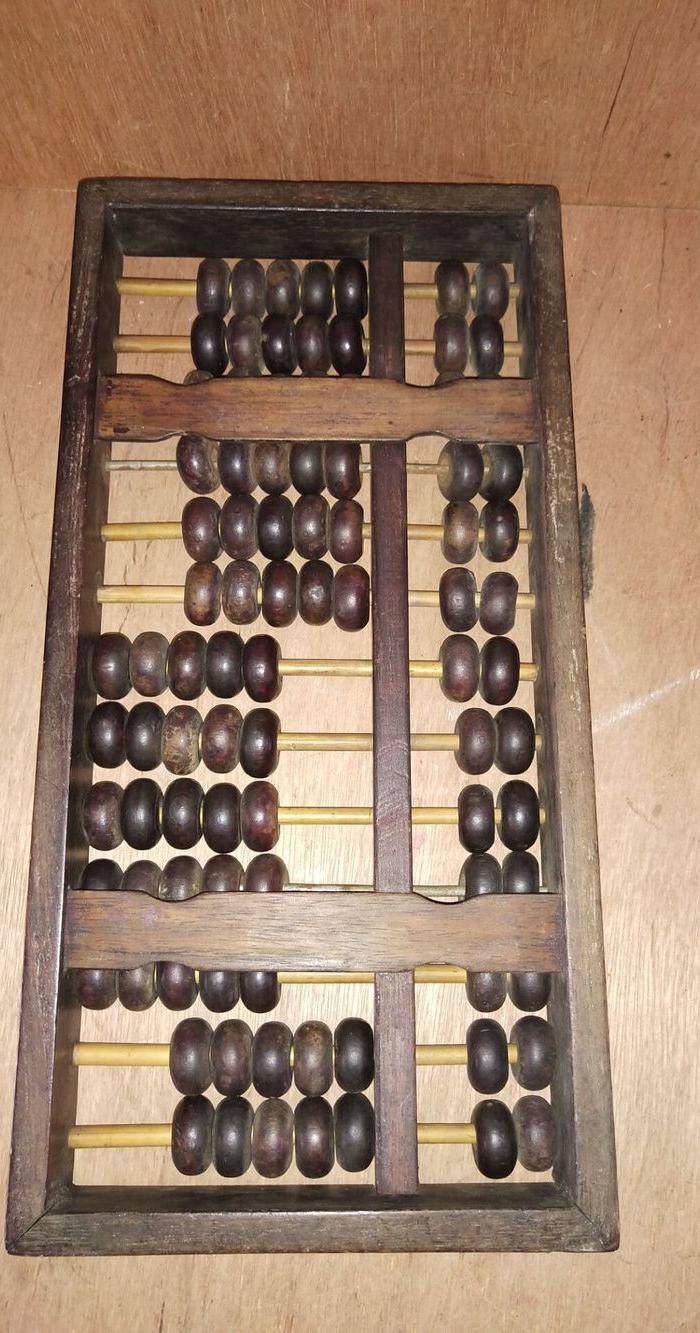 红酸枝老算盘图6