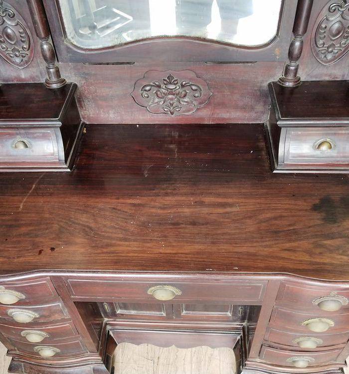 非常少见三抛老镜台图2