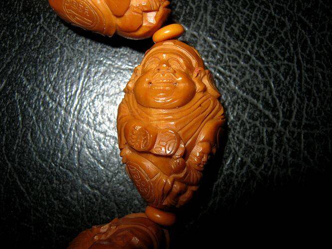 名家财神精雕手链图3