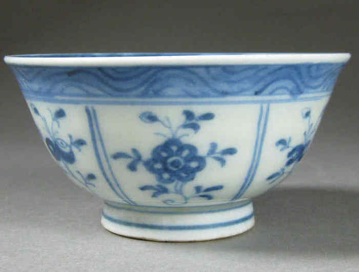 清道光青花对碗图3