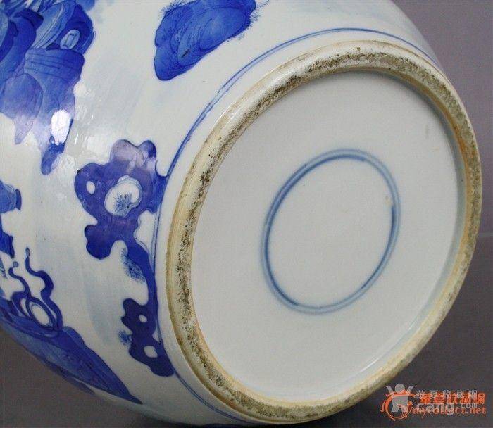 清青花四妃十六子大罐 已鉴定图9