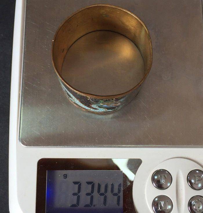 8115欧洲回流掐丝珐琅龙纹环图11