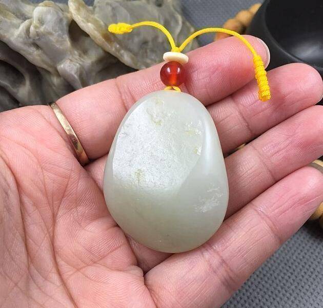 新疆和田籽料,佛公1图2