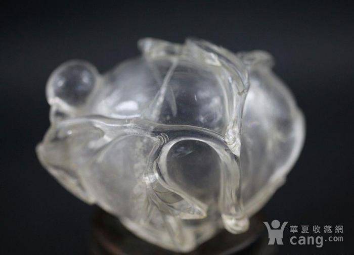 文房重器 水晶桃形笔洗图4