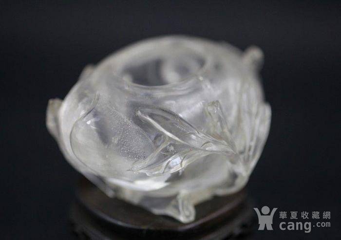 文房重器 水晶桃形笔洗图5