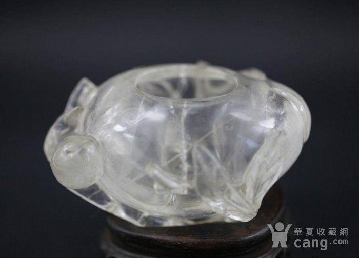 文房重器 水晶桃形笔洗图7