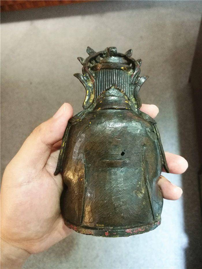 明 铜观音 座像图4