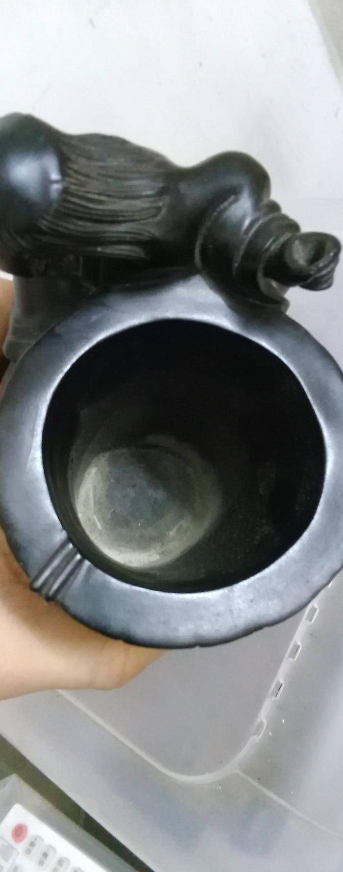 酸枝木刘海戏金蟾笔筒图4